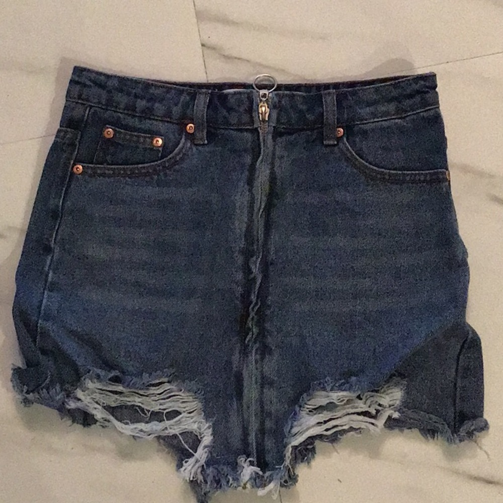 Dance marvel denim skirt